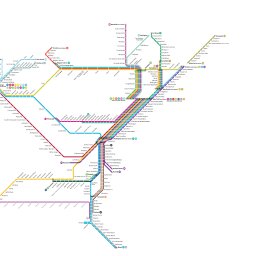 Zoomable Map: Amtrak Passenger Rail Network (Sunset Limited) by Cameron ...