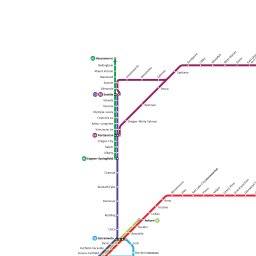 Fullscreen Zoomable Map: Amtrak Passenger Rail Network (Sunset Limited ...