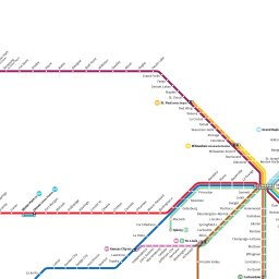 Fullscreen Zoomable Map: Amtrak Passenger Rail Network (Sunset Limited ...