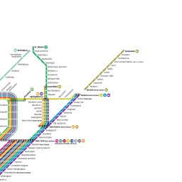 Fullscreen Zoomable Map: Amtrak Passenger Rail Network (Sunset Limited ...