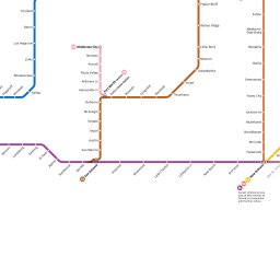 Fullscreen Zoomable Map: Amtrak Passenger Rail Network (Sunset Limited ...