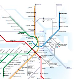 Zoomable Map: Boston Rapid Transit Diagram by Cameron Booth