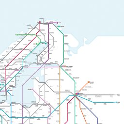 Zoomable Map: International E-Road Network by Cameron Booth