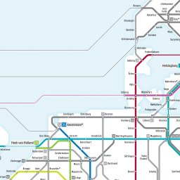 Fullscreen Zoomable Map: International E-Road Network By Cameron Booth