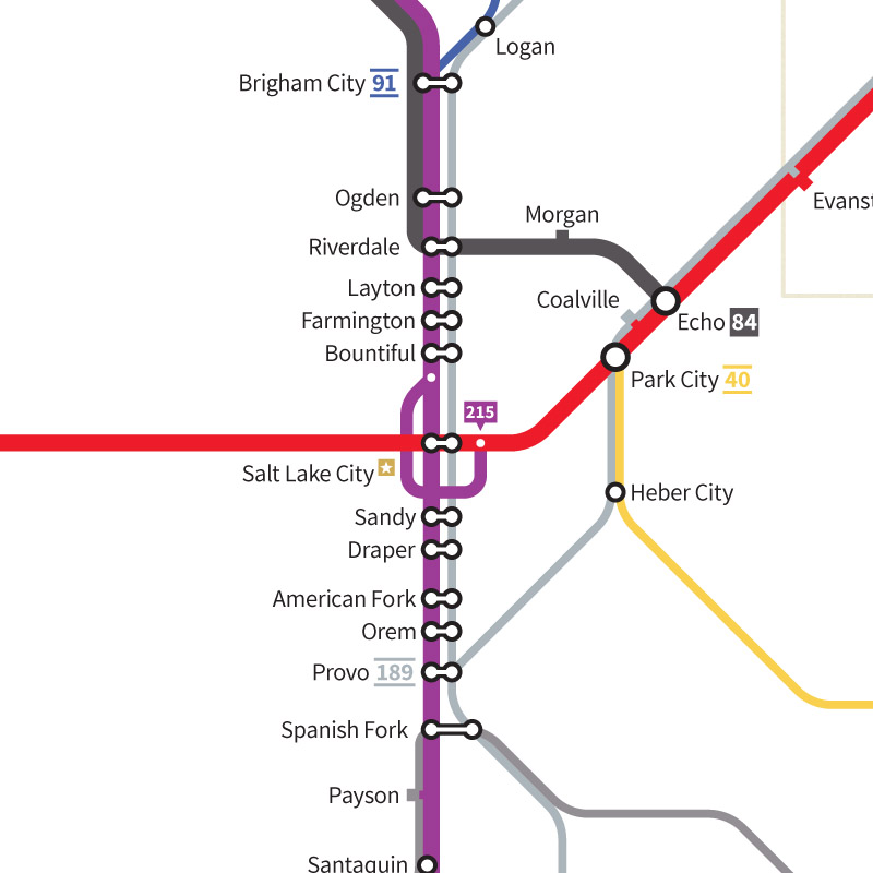 Highways of the USA – Transit Maps Store