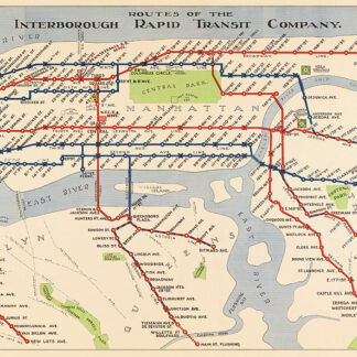 Detroit United Railway's Interurban Lines 1910 pictorial map POSTER 50610 
