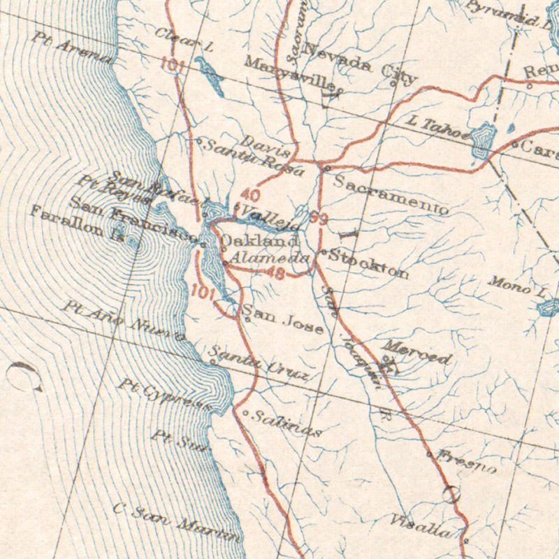 U S Highway System Transit Maps Store