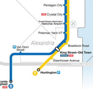 Washington DC Metrorail System Diagram – Transit Maps Store