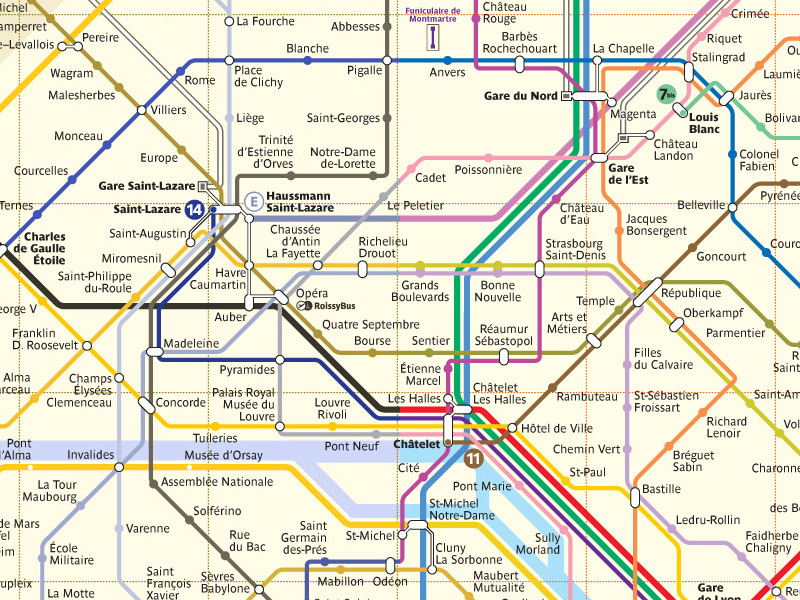 Transit Maps: Official Paris Metro Map