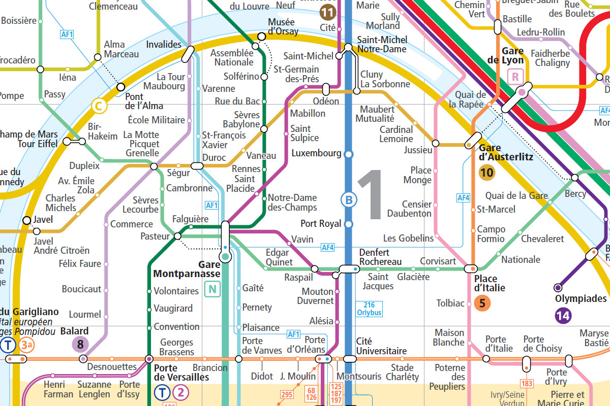 Transit Maps: Official Map: Île-de-France Regional Transit Map, 2014