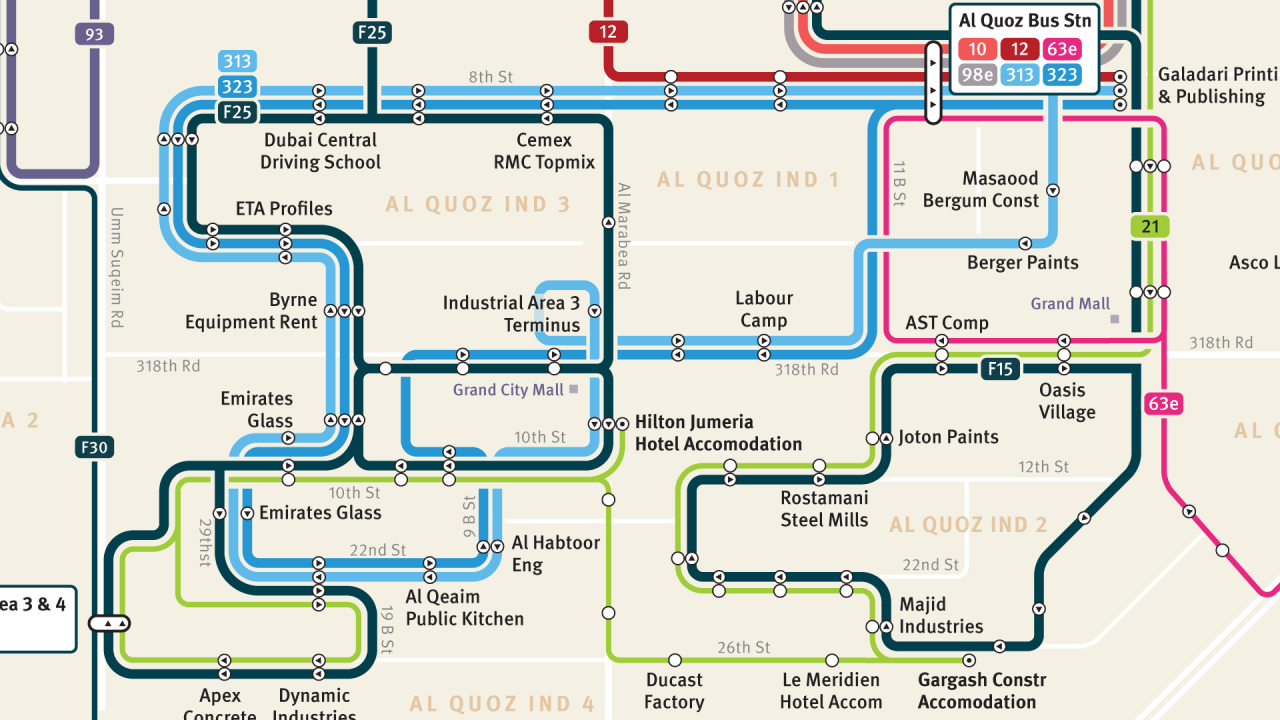 Bus map. Схема автобусов Дубай. Схема автобусных маршрутов Дубай. Схема общественного транспорта Дубай. Автобусы в Дубае маршруты на карте.