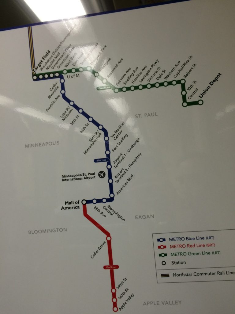 Transit Maps: Official Map: METRO Light Rail/BRT Network, Minneapolis ...