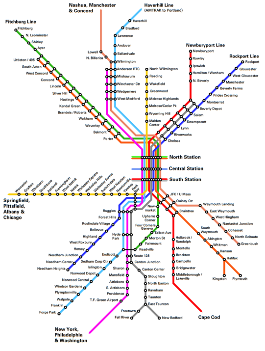 Mbta Rail Map