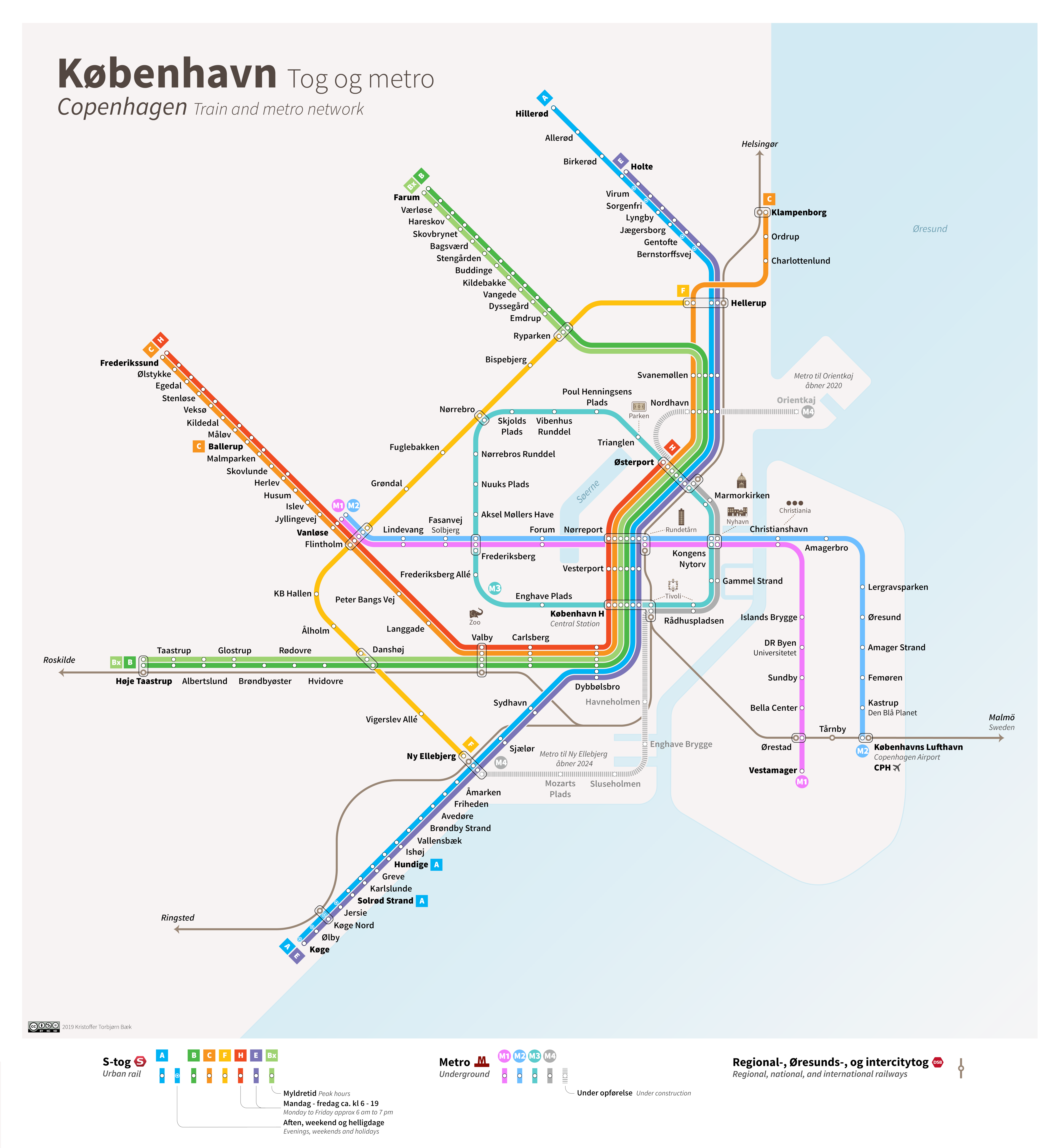 Transit Maps: Copenhagen Metro