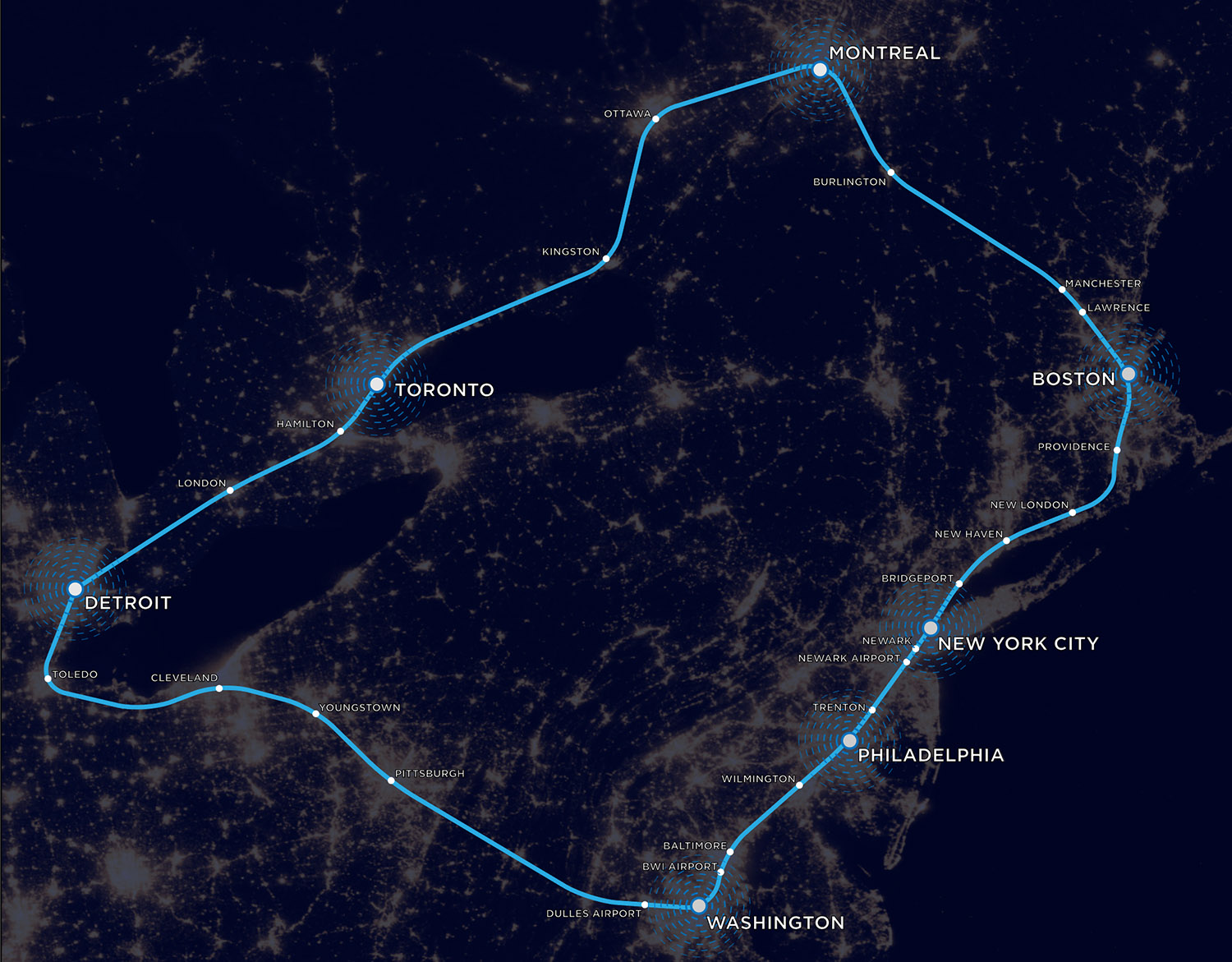 Transit Maps: Submission – Fantasy Map: Greater Northeast Corridor ...