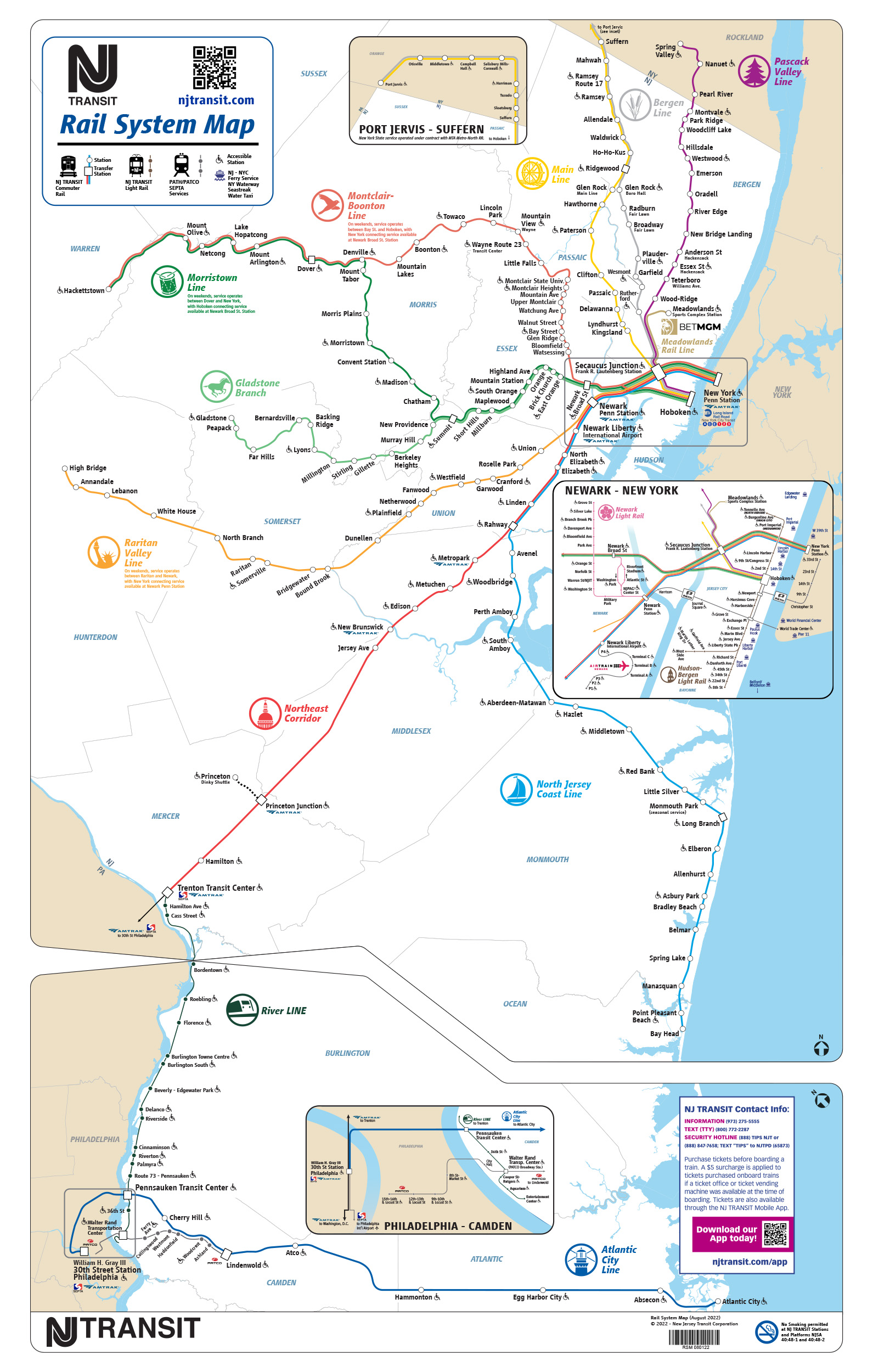 Transit Maps: Official Map: A New Geographical Map For The NJ Transit ...